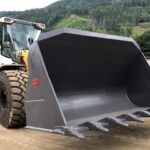 Laderschaufel von Bulldozer