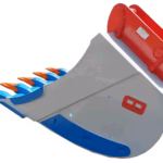 bulldozer baggerllöffel